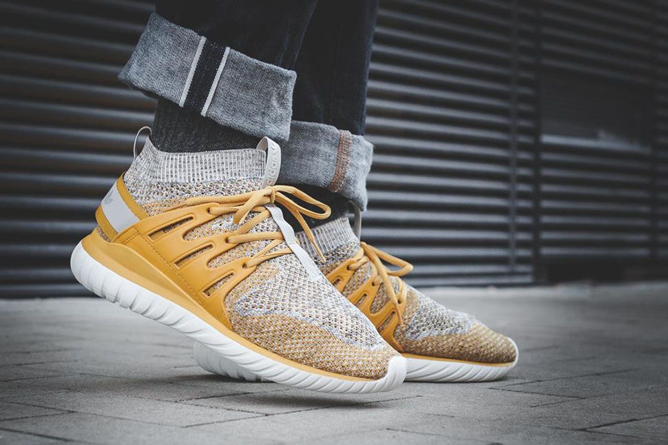 adidas tubular yellow